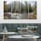 Designart - Mountain River Panorama - Landscape Canvas Art Print